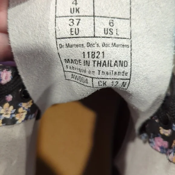 DR. MARTENS 1460 W IN BLACK MINI TYDEE - Picture 13 of 16